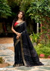 Scarlet By Sr Silk Self With Jeqard Border Saree Wholesalers In Delhi